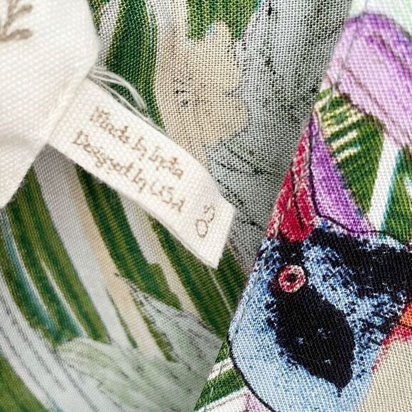 Z&L Tropical Poncho Beach Coverup One Size - Picture 7 of 8